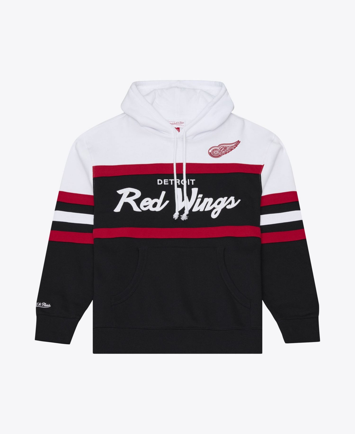 Men's Black Detroit Red Wings Head Coach Hoodie