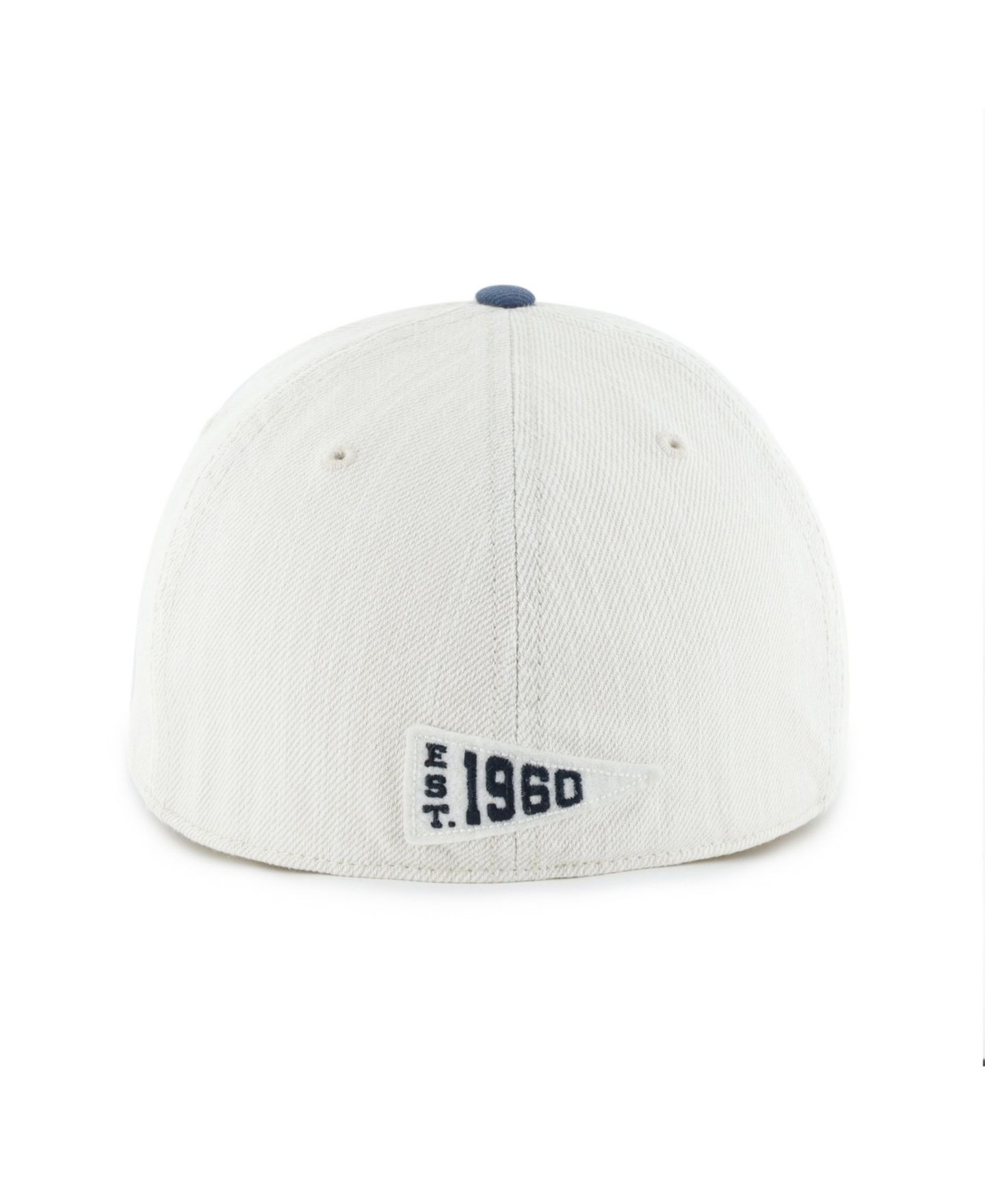 Мужская кепка '47 Brand Natural/Navy Dallas Cowboys Franchise Fitted Hat — фото 2