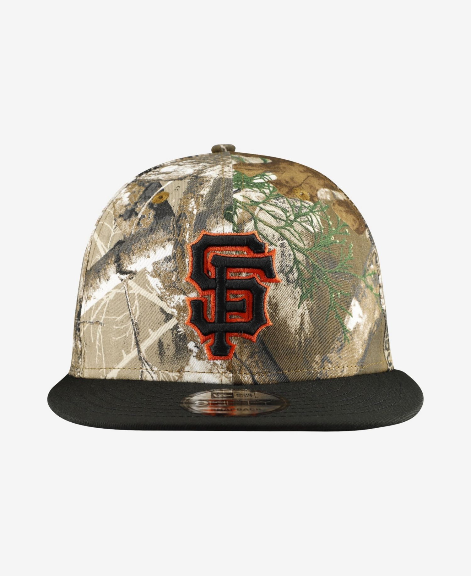 Men's Camo San Francisco Giants Realtree Orange Pop 9FIFTY Snapback Hat