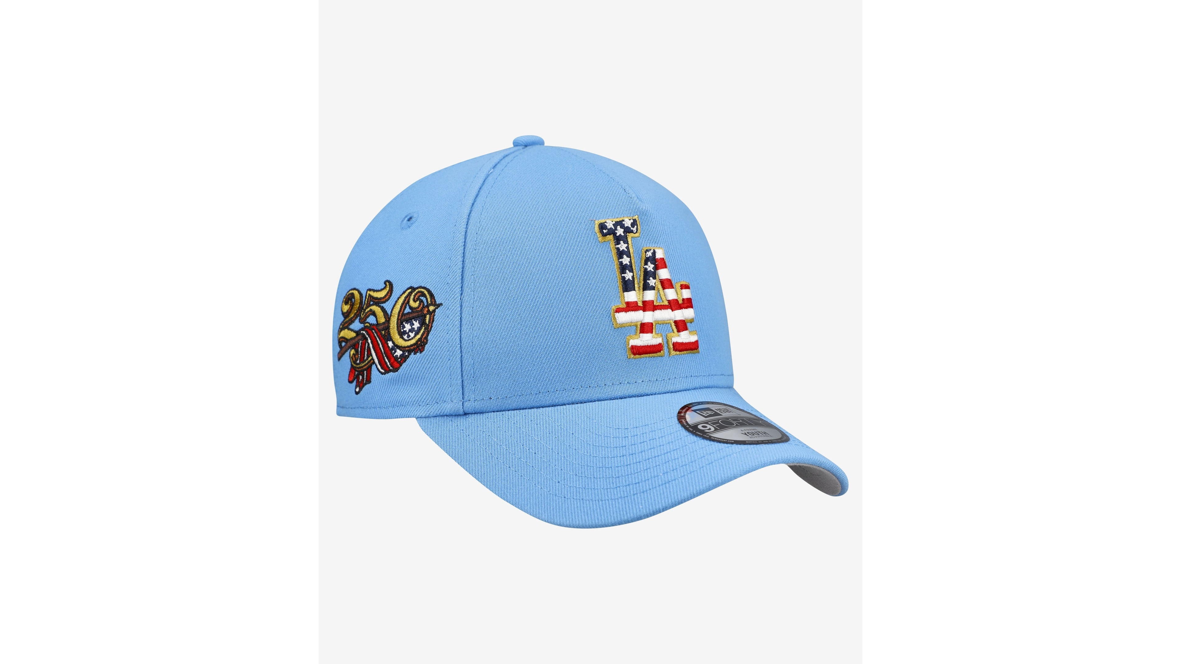 New Era Big Boys and Girls Los Angeles Dodgers 9FORTY Celebrate America's 250th Adjustable A-Frame Snapback Cap