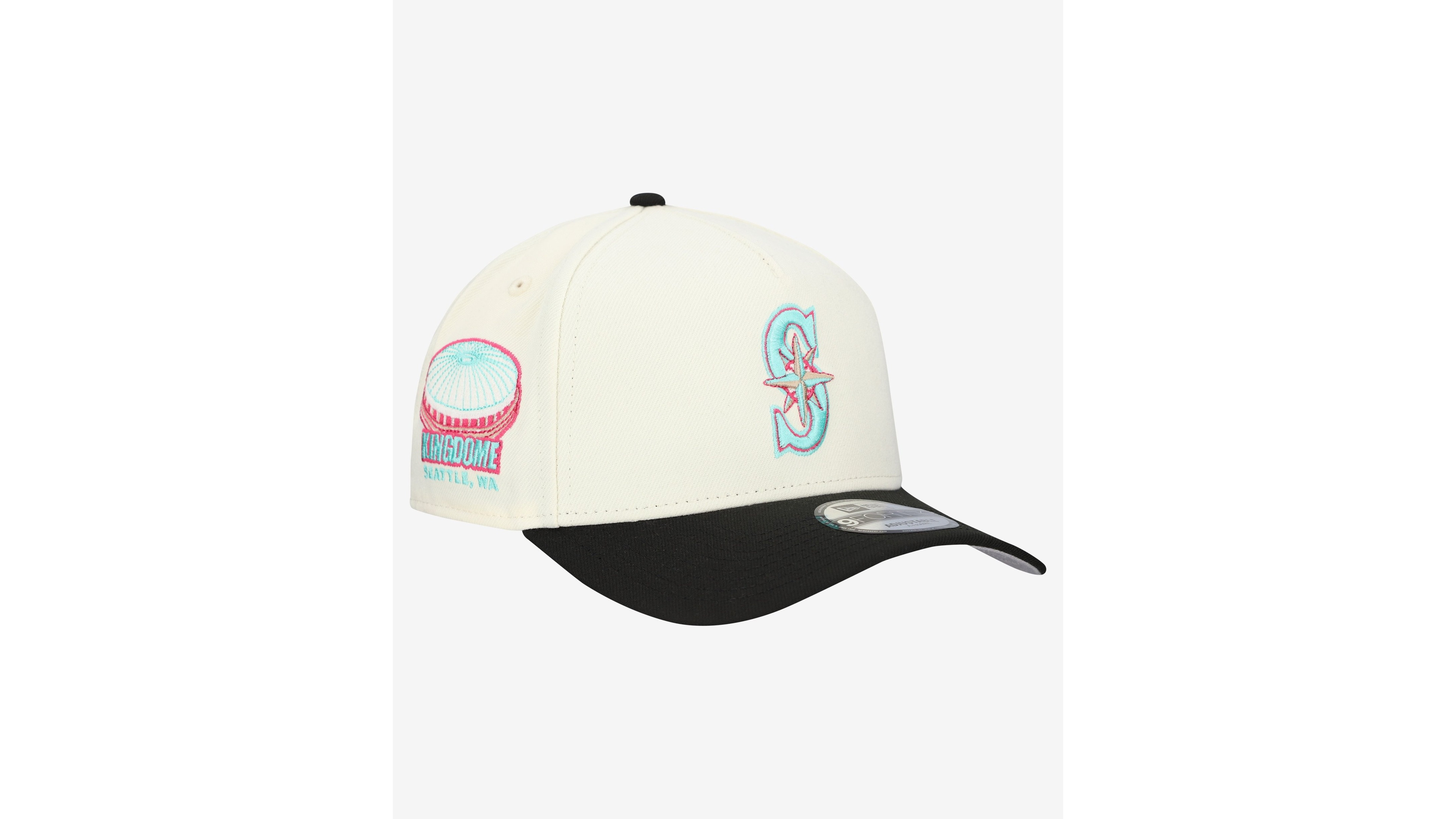 New Era Seattle Mariners Stadium Chrome Adjustable Baseball Cap