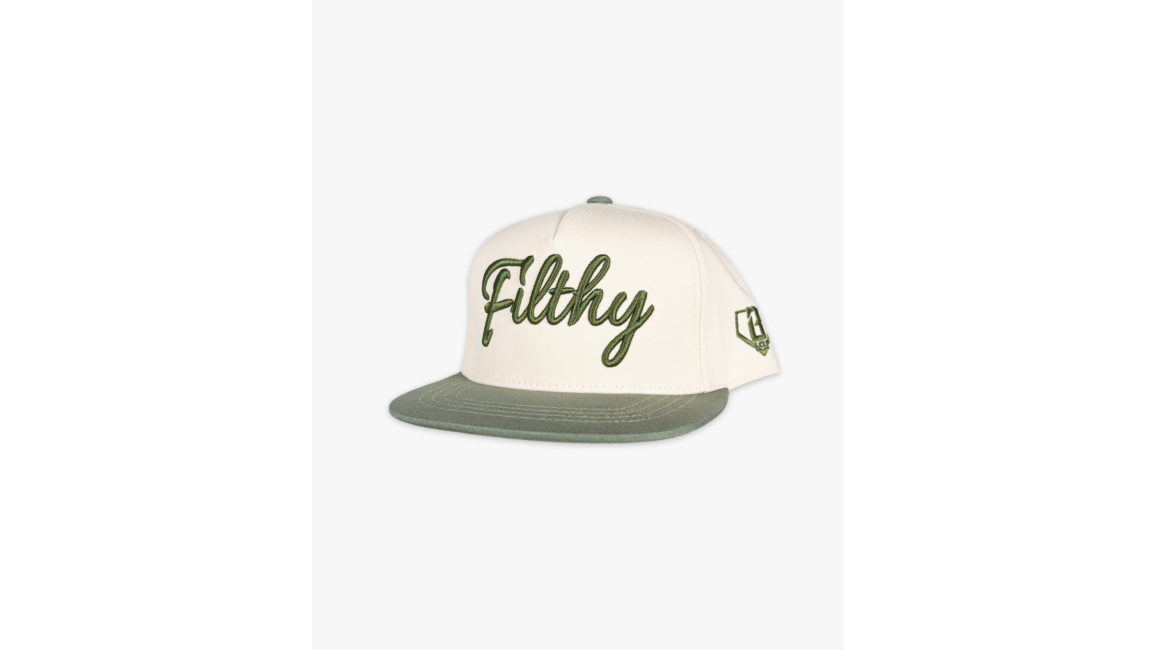 Baseball Lifestyle 101 Filthy Snapback Embroidered Flat-Bill Baseball Cap