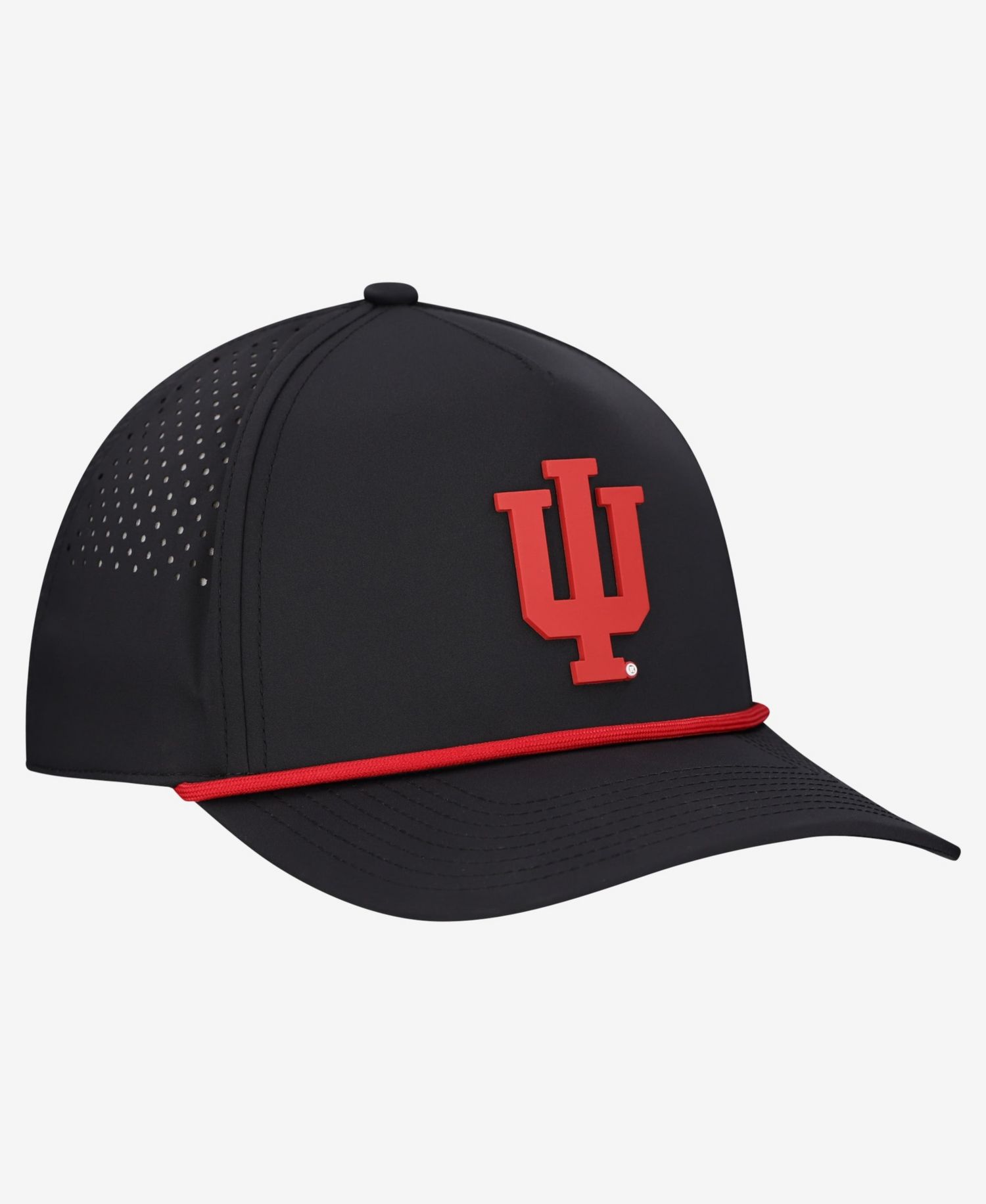Men's Black Indiana Hoosiers Classic Adjustable Rope Hat