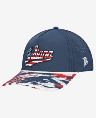 Men's and Women's  Navy Indiana Hoosiers Stars & Stripes Rope Adjustable Hat
