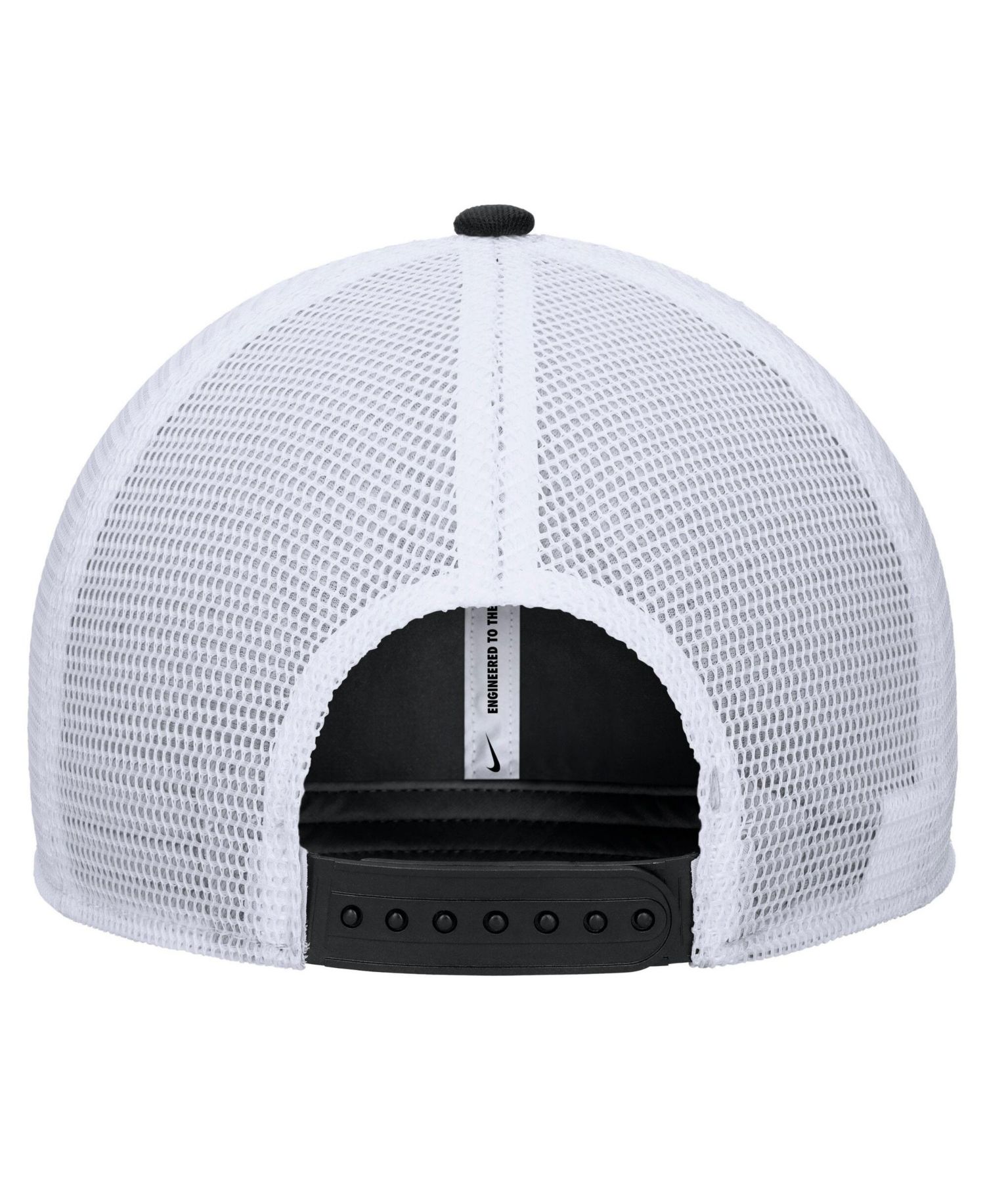 Men's Black Purdue Boilermakers Rise Adjustable Trucker Hat