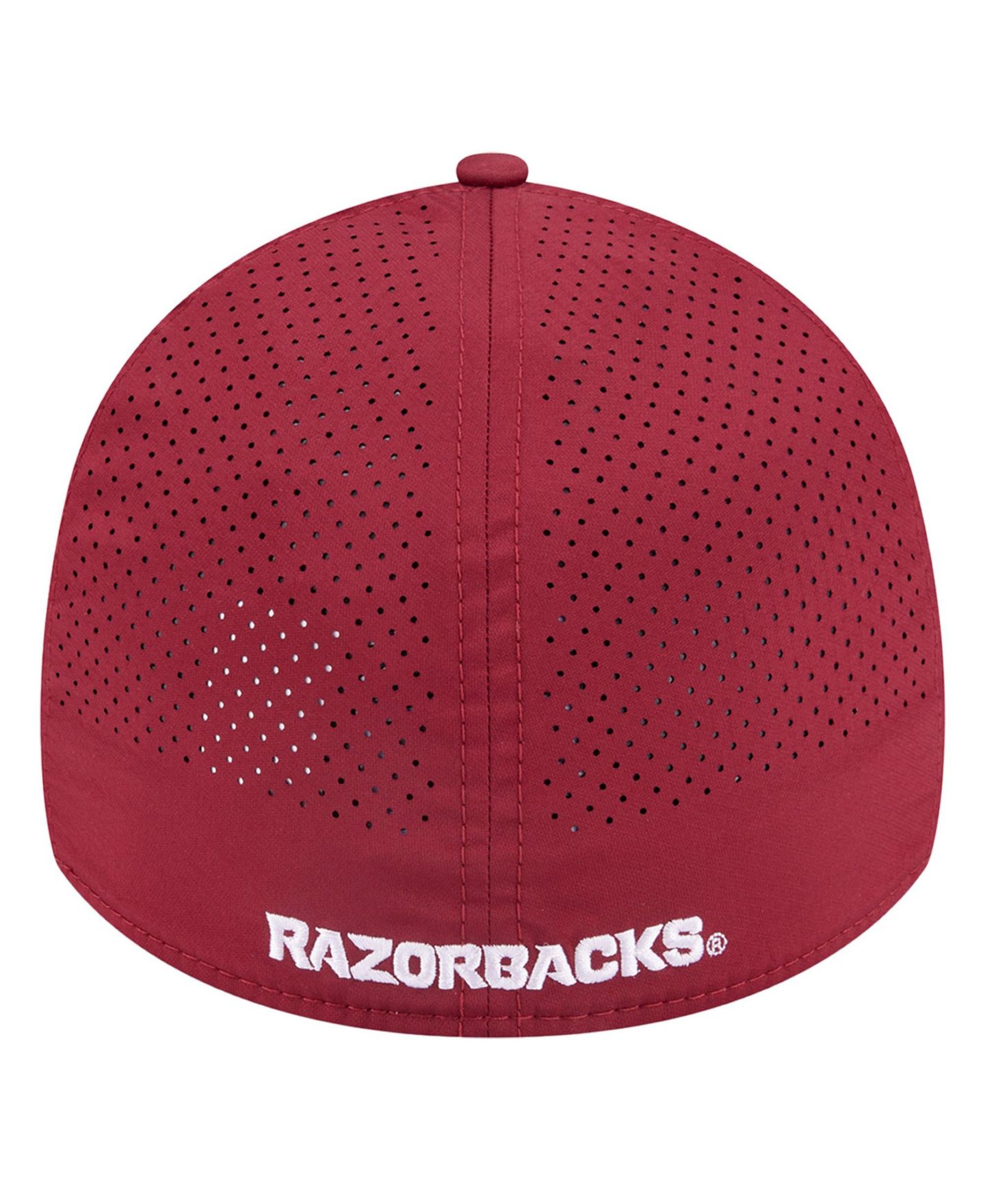 Мужская кепка New Era Cardinal Arkansas Razorbacks Rope 39THIRTY Flex Hat — фото 4