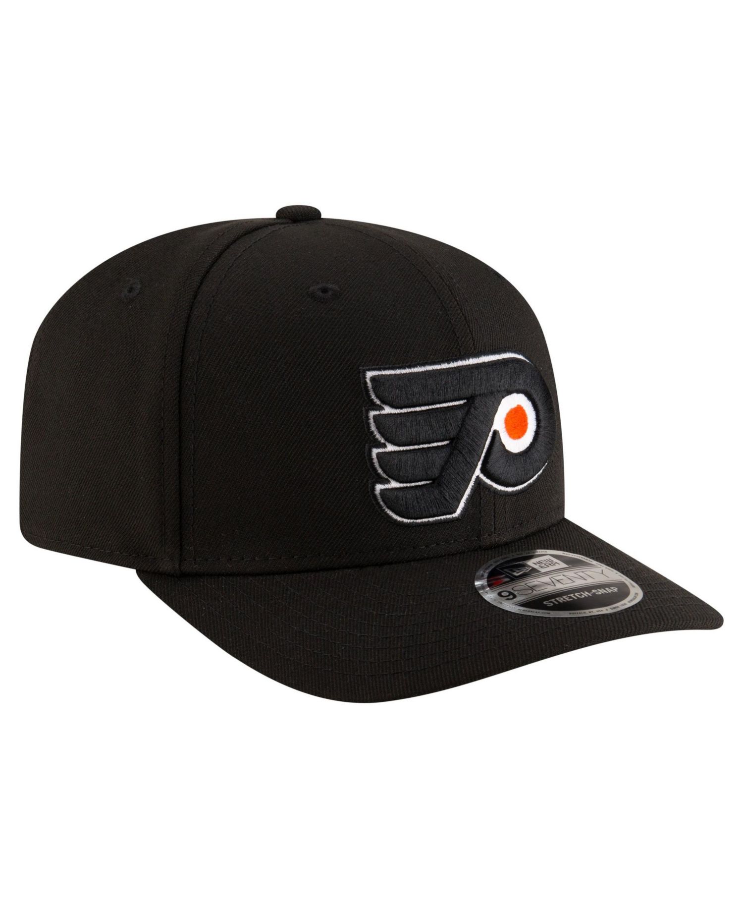 Men's Black Philadelphia Flyers 9SEVENTY COOLERA Adjustable Hat