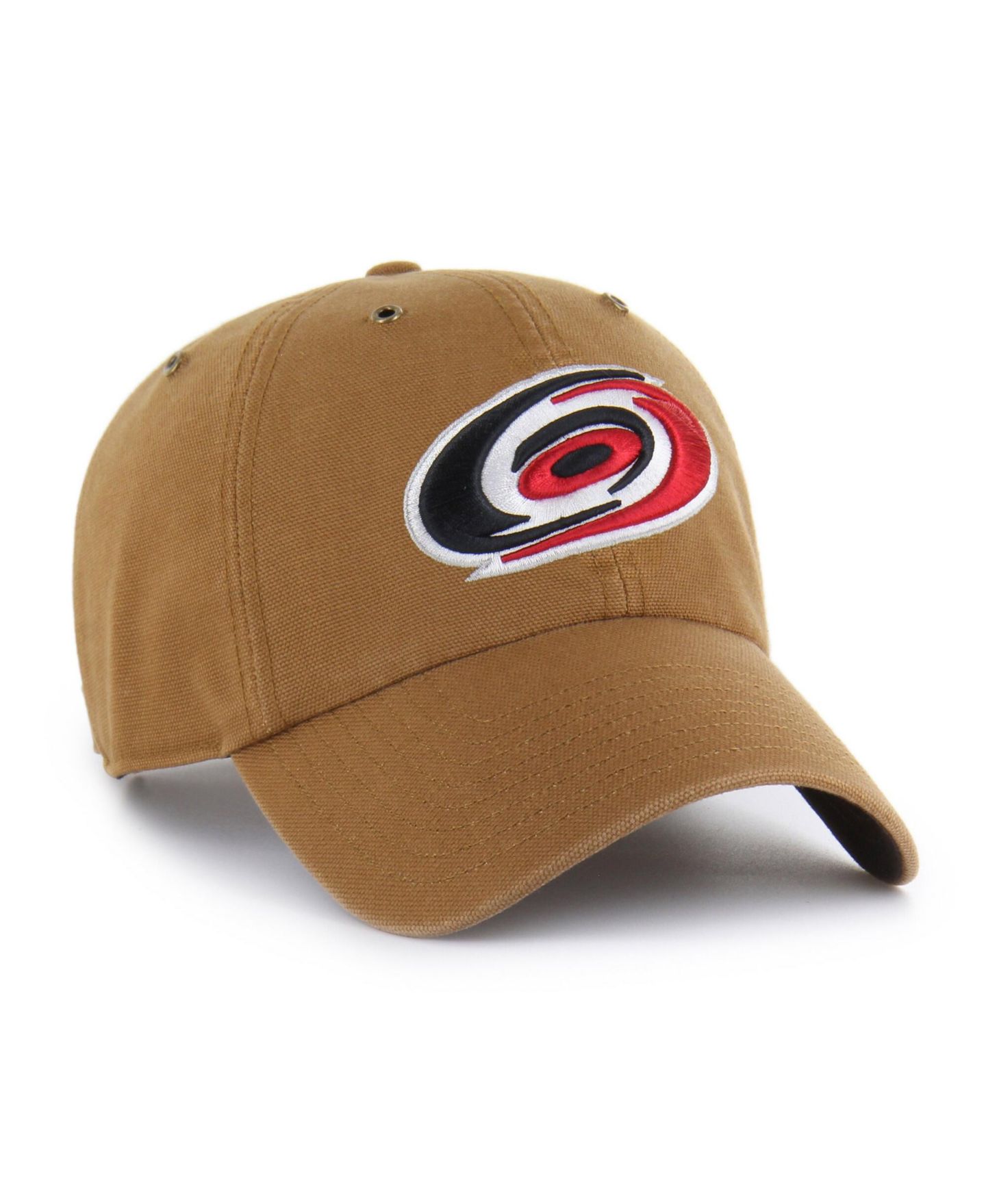 Мужская кепка Carhartt x '47 Brown Carolina Hurricanes Clean Up Adjustable Hat — фото 2