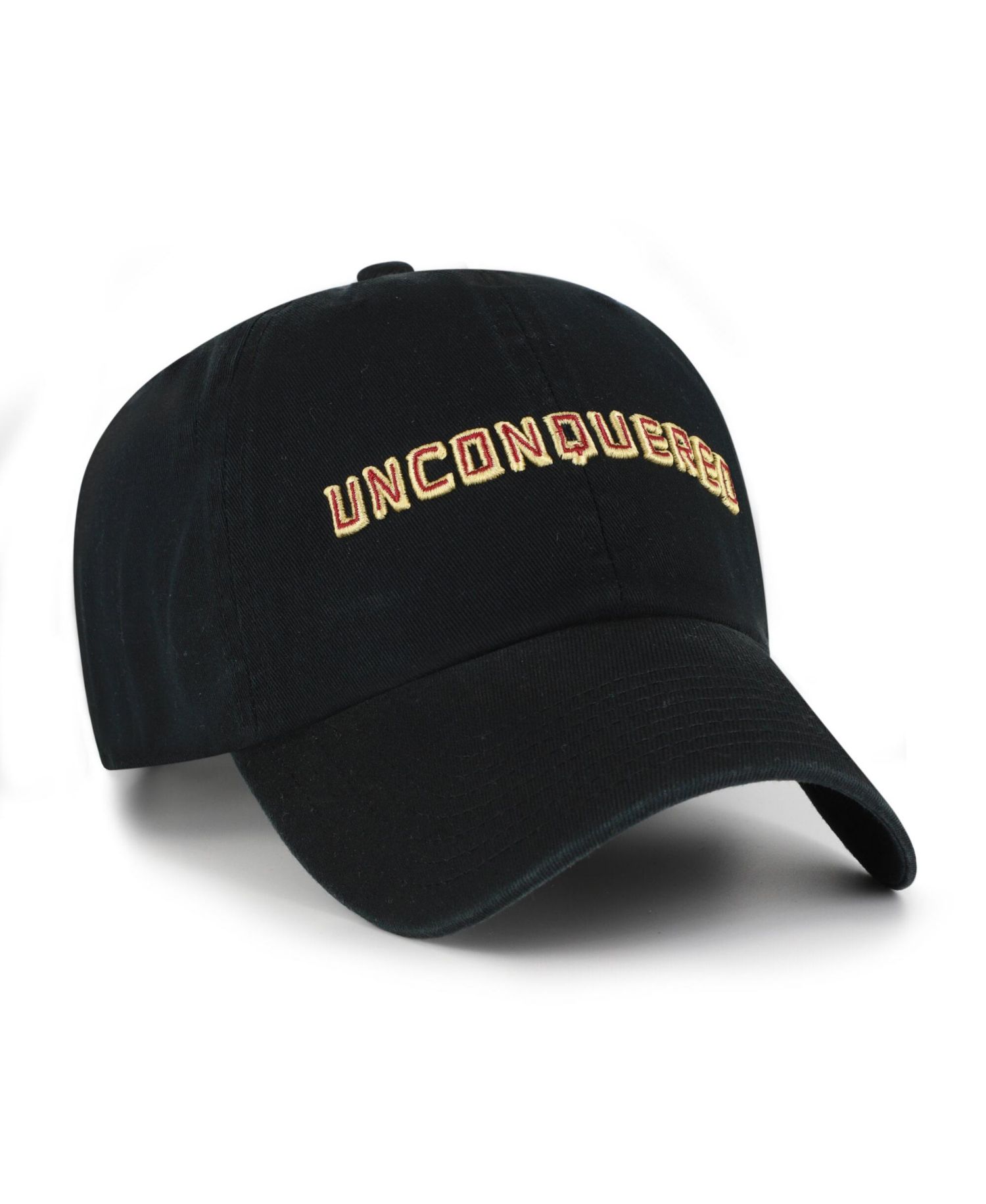 Men's and Women's '47 Florida State Seminoles Black Clean Up Adjustable Hat