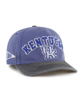 Men's and Women's Royal/Black Kentucky Wildcats Well-Worn Calderwood Hitch Adjustable Hat