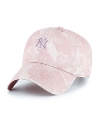 Women's '47 Pink New York Yankees Gardenia Clean Up Adjustable Hat