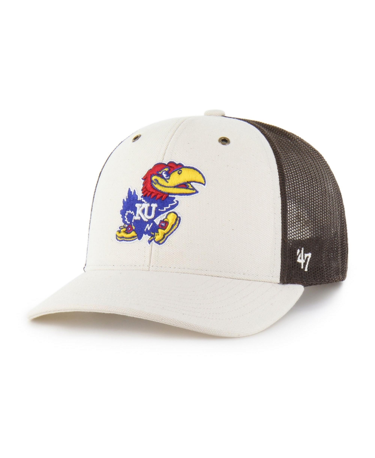 Carhartt x '47 Men's Kansas Jayhawks Undyed Adjustable Trucker Hat