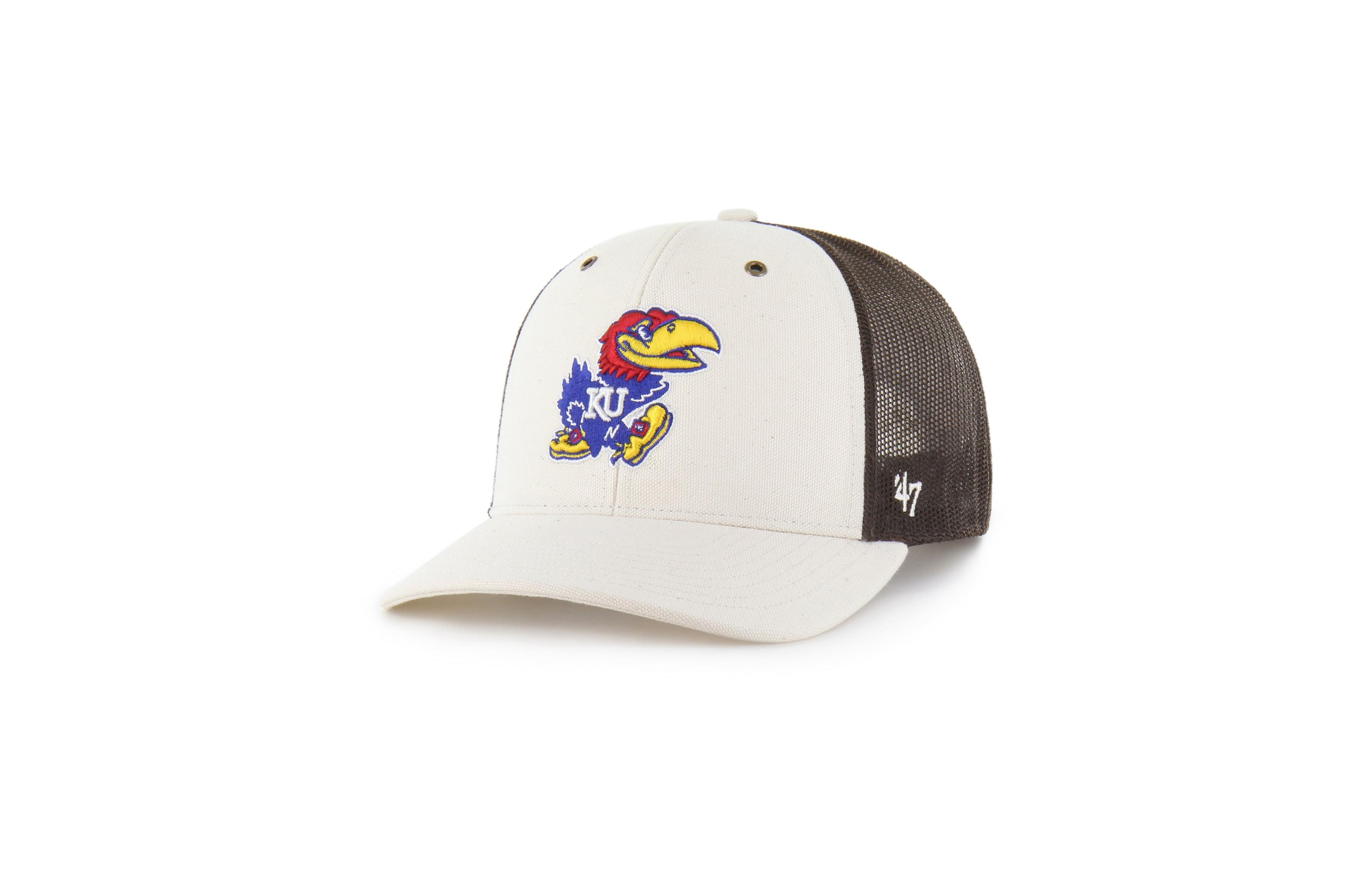 Carhartt x '47 Men's Kansas Jayhawks Undyed Adjustable Trucker Hat