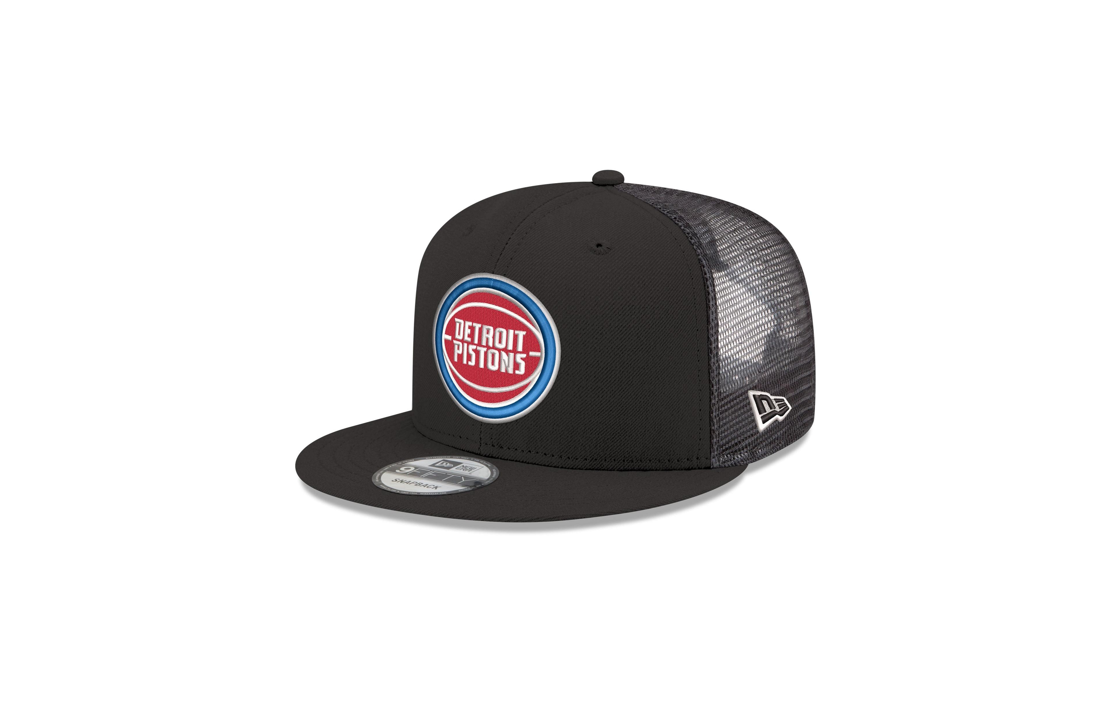 New Era Men's Detroit Pistons 9FIFTY Meshback Snapback Hat