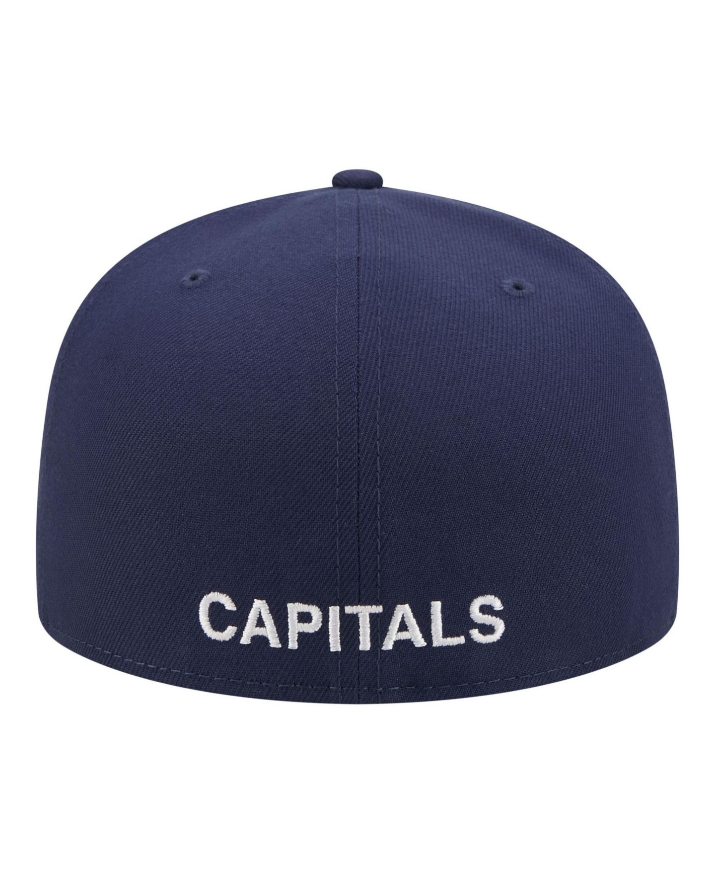 Мужская кепка New Era Navy Washington Capitals Zamboni 59FIFTY Fitted Hat — фото 4