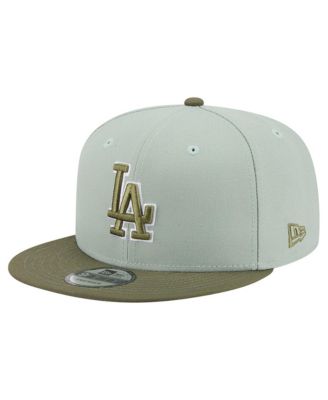 Men's Light Green/Olive Los Angeles Dodgers Color Pack 9FIFTY Snapback Hat