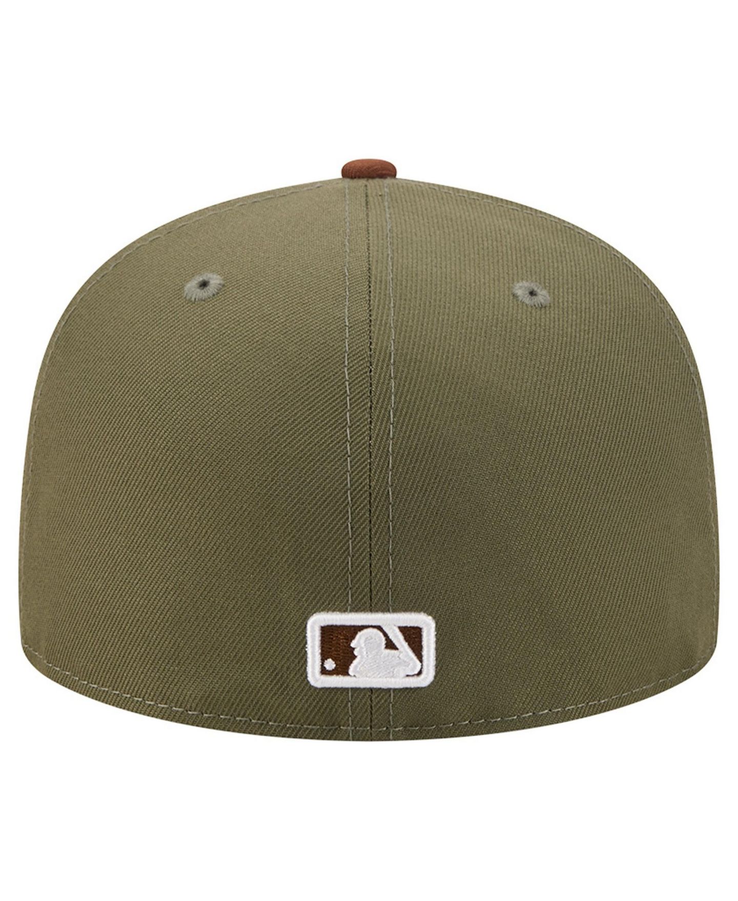 Мужские головные уборы New Era Olive/Brown Detroit Tigers Color Pack 59FIFTY Fitted Hat — фото 4