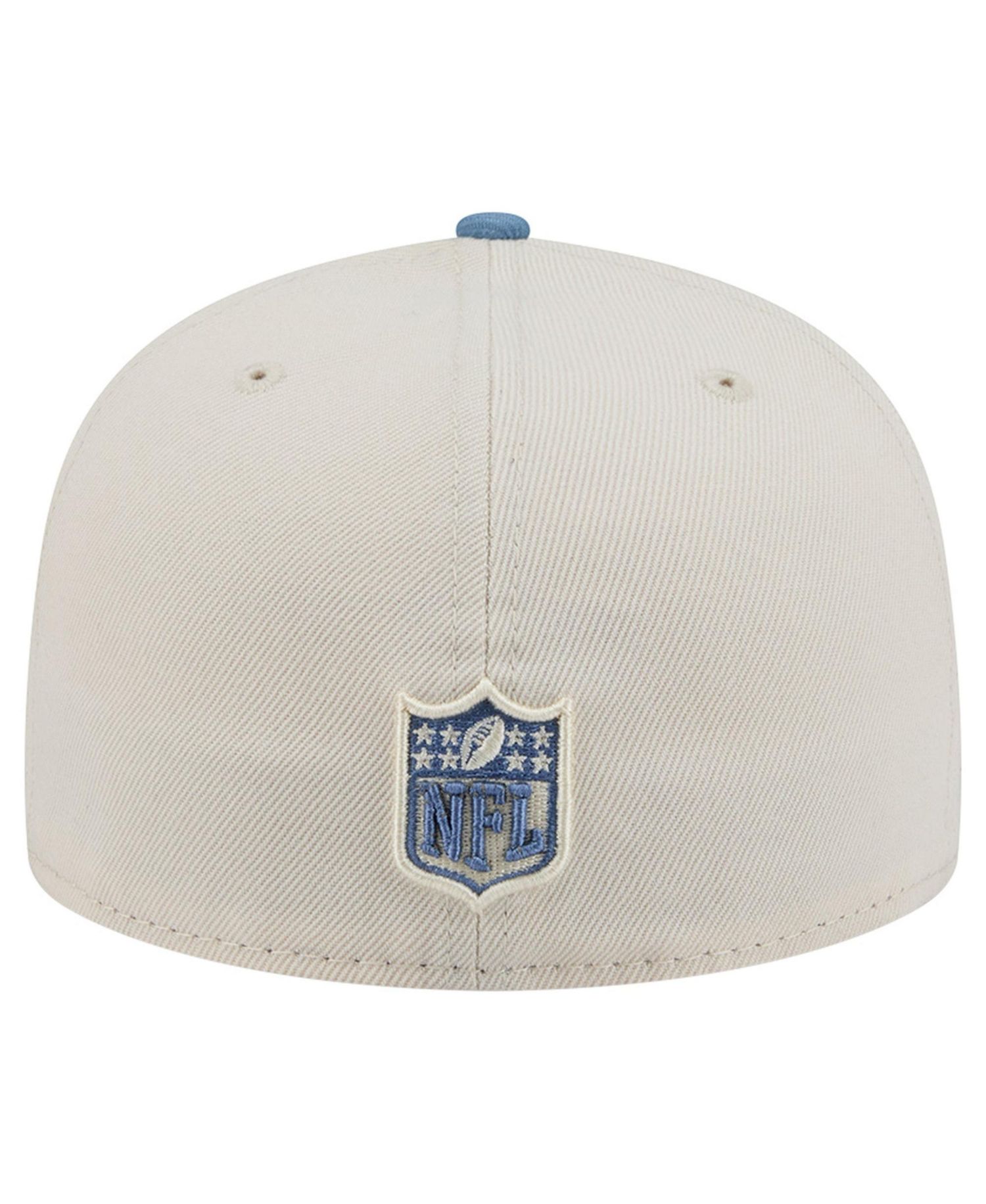 Men's Cream/Blue Chicago Bears Color Pack 59FIFTY Fitted Hat