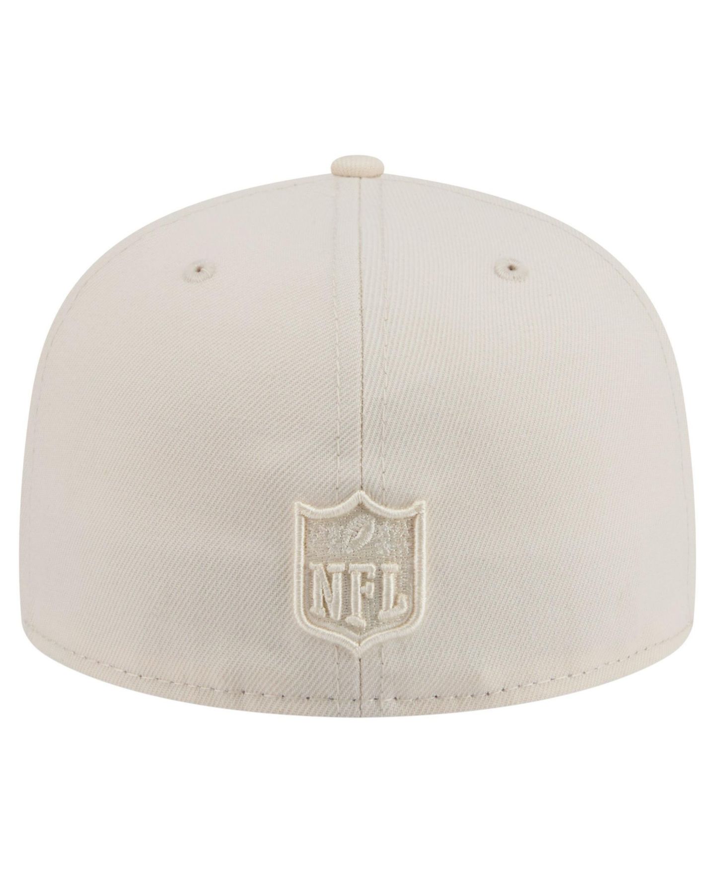 Мужские головные уборы New Era Cream Kansas City Chiefs Color Pack 59FIFTY Fitted Hat — фото 4