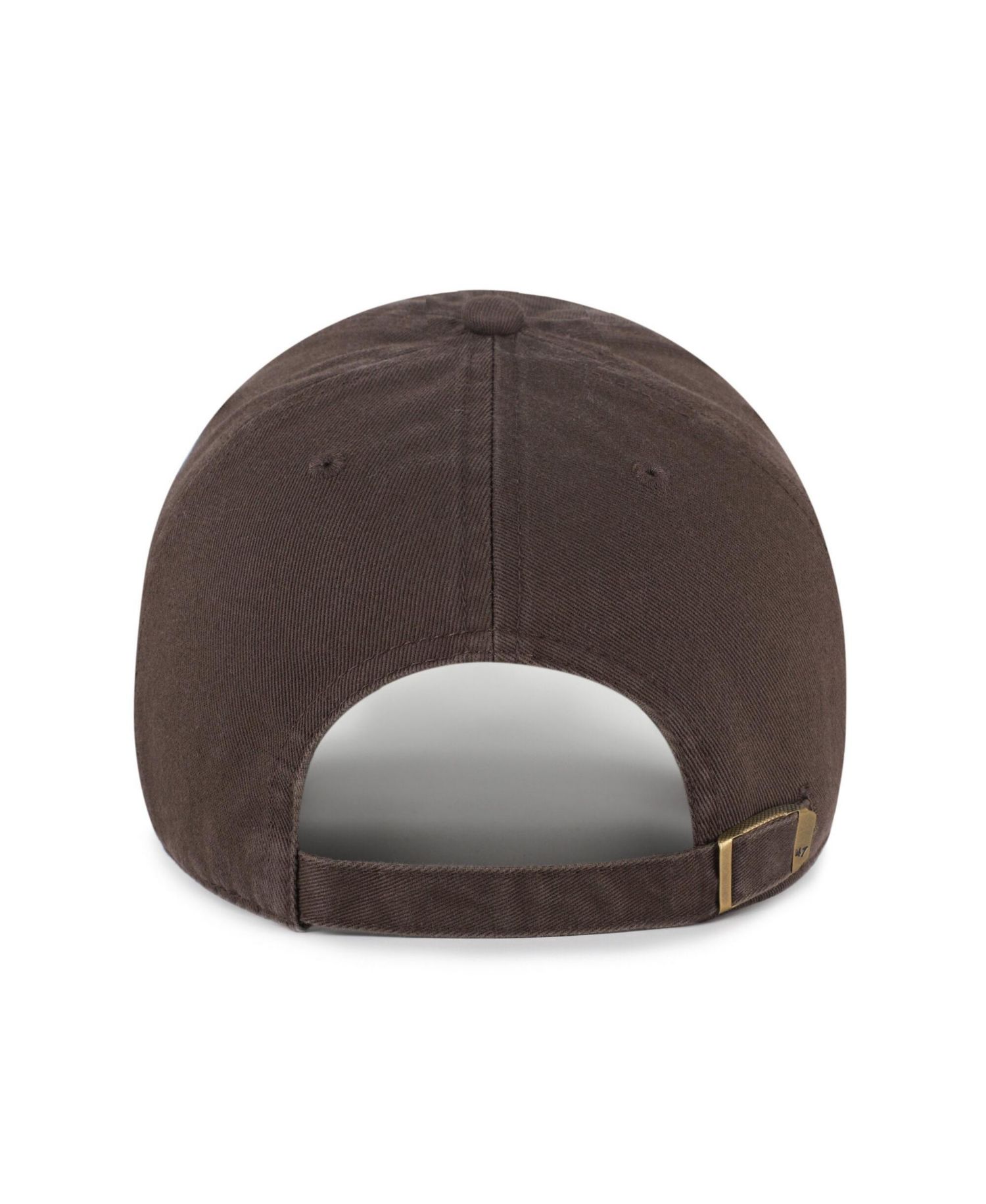 Men's '47 Brown Miami Hurricanes Vault Clean Up Adjustable Hat