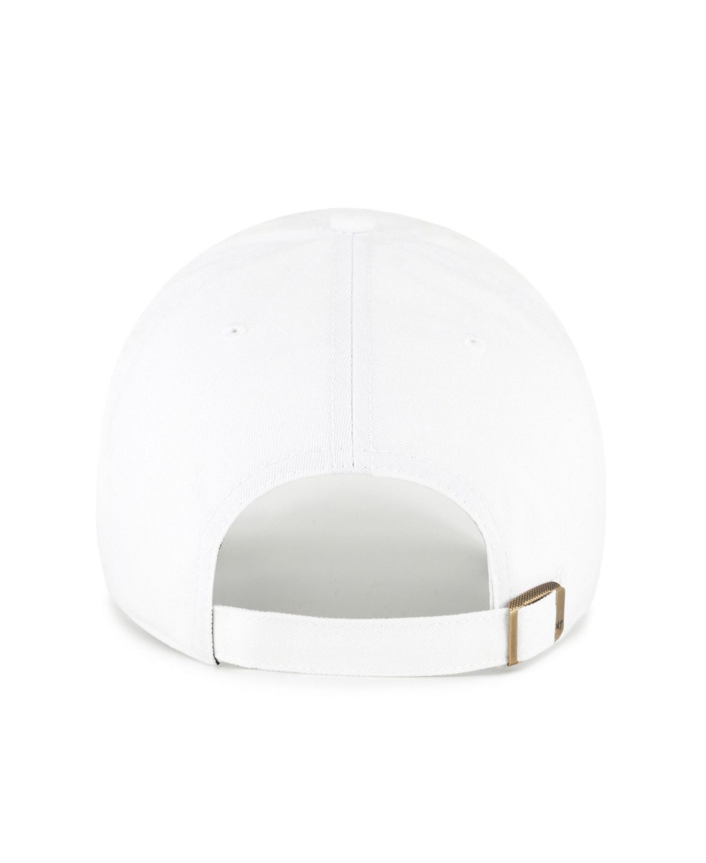 Мужская кепка '47 Brand White Penn State Nittany Lions Vault Clean Up Adjustable Hat — фото 3
