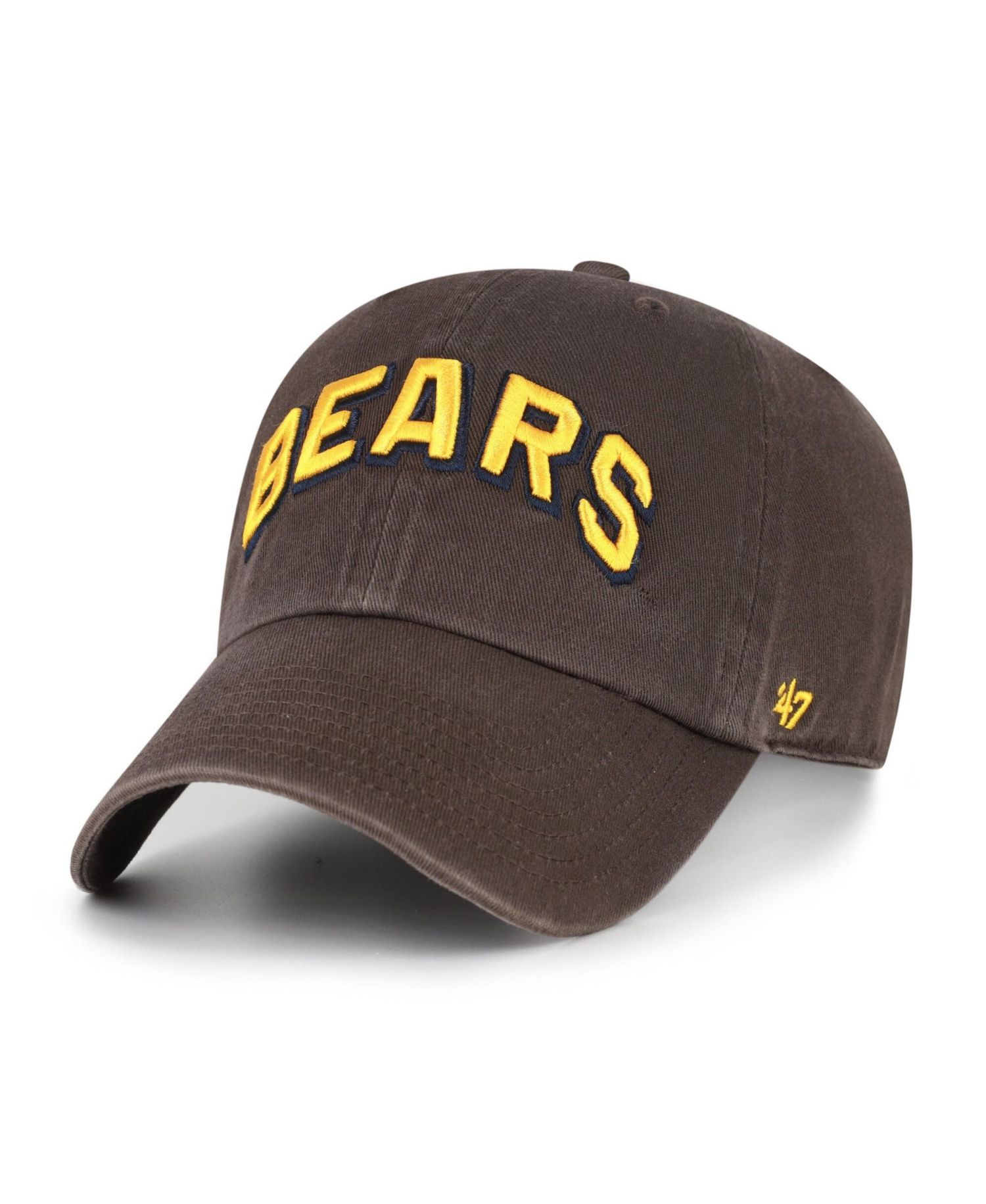 Men's '47 Brown Cal Bears Vault Clean Up Adjustable Hat