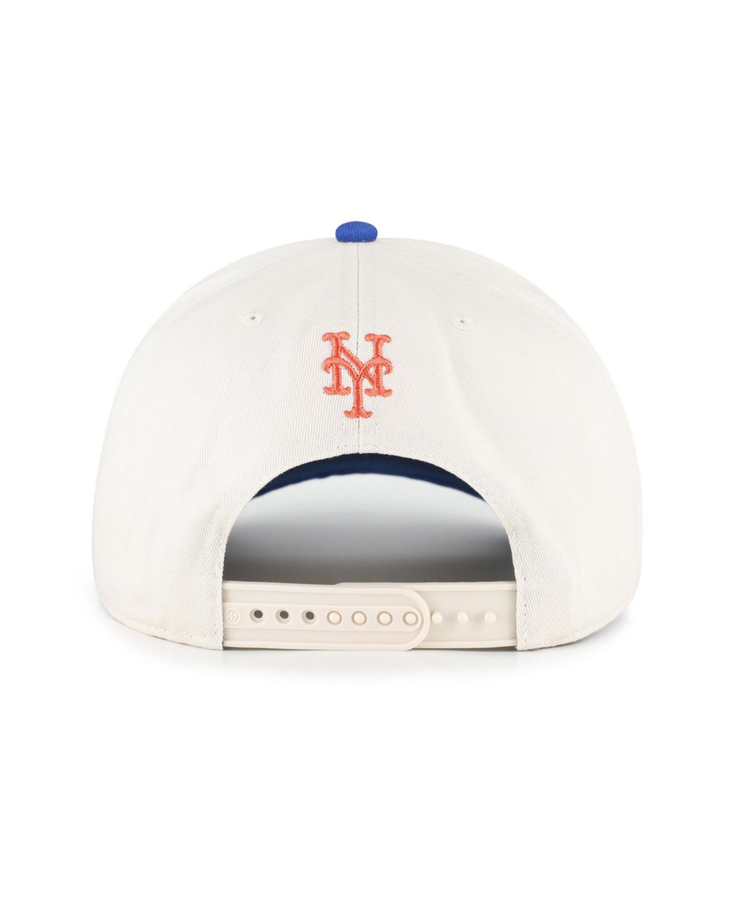 Кепка '47 Brand Natural/Royal New York Mets Rope Script Hitch Adjustable Hat — фото 3