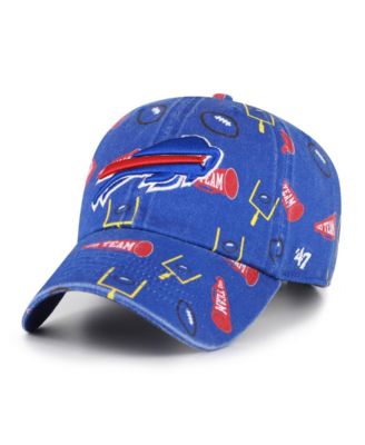 Big Boys and Girls '47  Royal Buffalo Bills Stomping Ground Clean Up Adjustable Hat