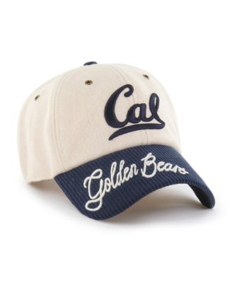 Women's '47 White/Navy Cal Bears Rope Script Clean Up Adjustable Hat