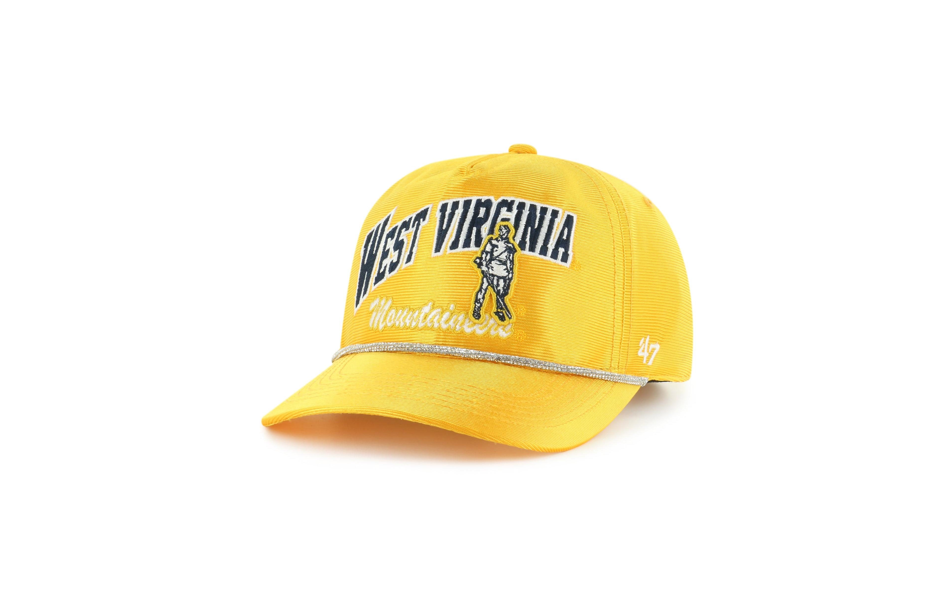 '47 Brand Women's West Virginia Mountaineers Retro Glitter Hitch Baseball Cap