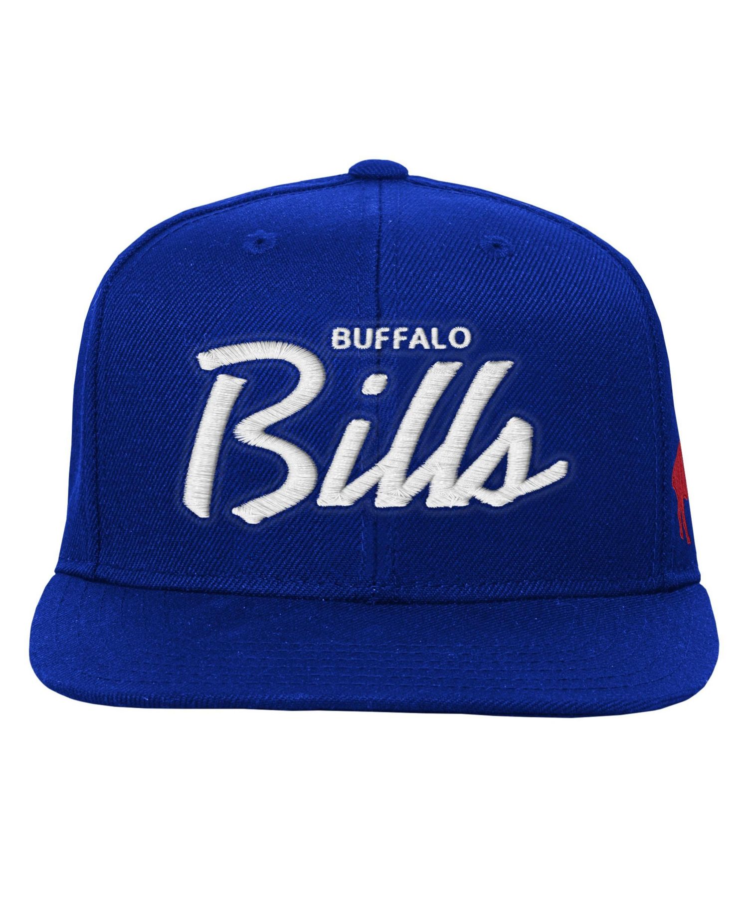 Big Boys and Girls Royal Buffalo Bills Head Coach Flat Brim Snapback Hat