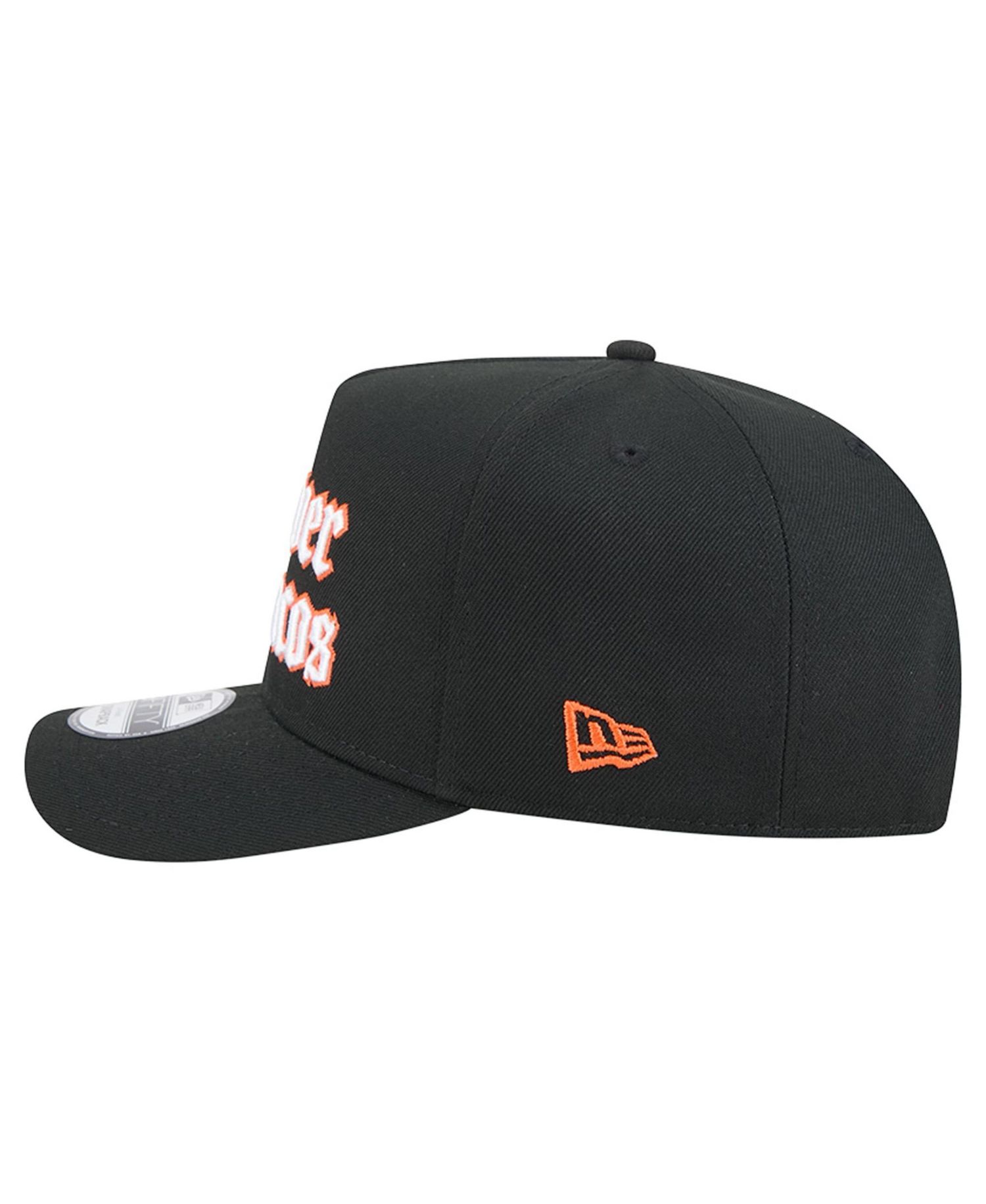Men's Black Denver Broncos Proud A-Frame 9FIFTY Snapback Hat