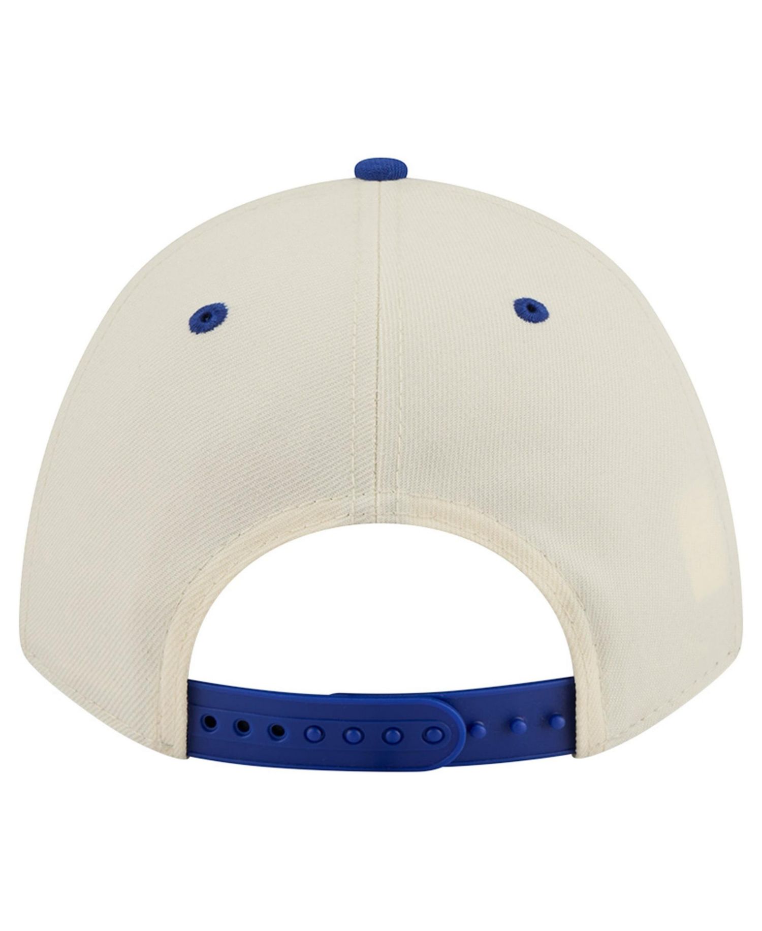 Men's Cream/Royal Denver Broncos Throwback Arch 9FORTY A-Frame M-Crown Adjustable Hat