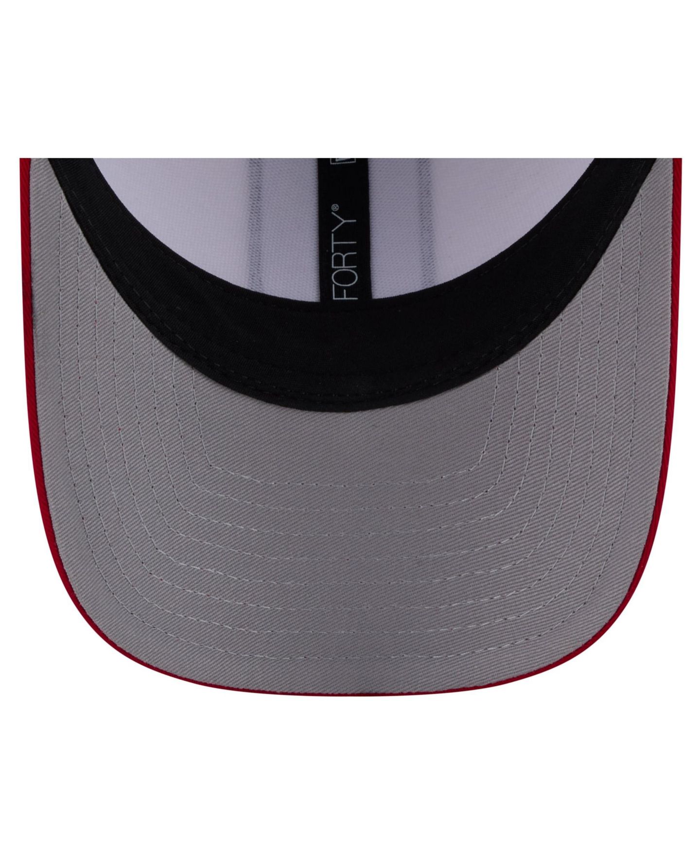 Мужская кепка New Era White/Red LA28 Rope M-Crown 9FORTY Adjustable Hat — фото 5