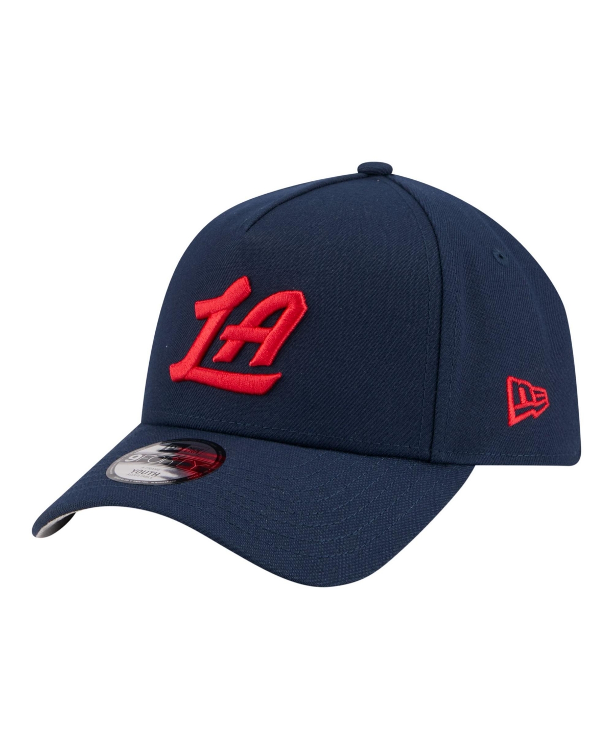 New Era Kids' Big Boys And Girls Los Angeles Clippers 9forty A-frame Adjustable Hat In Navy