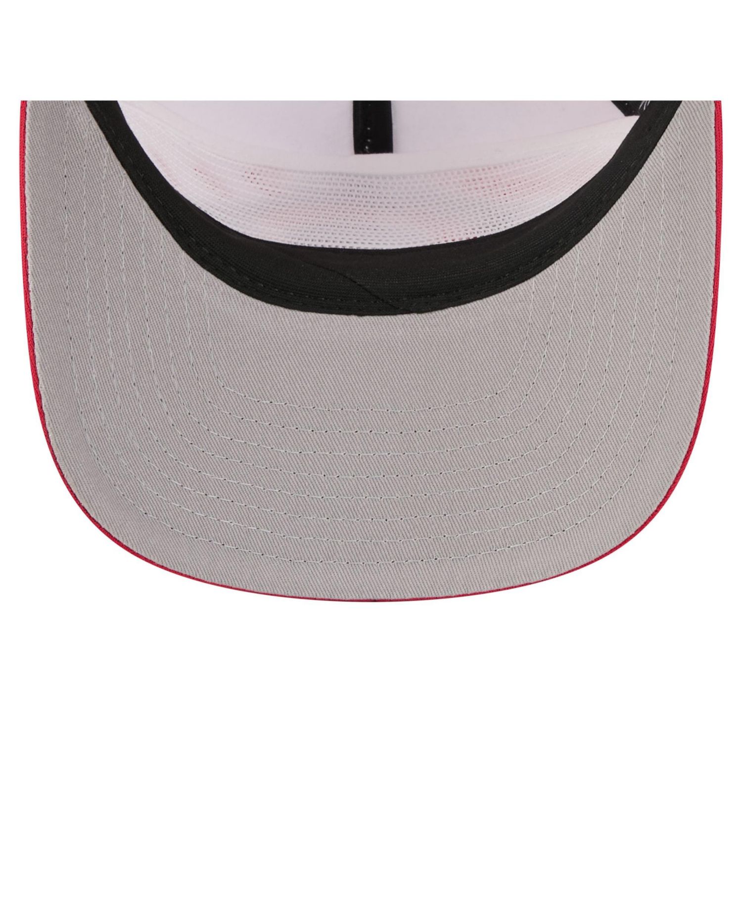 Men's White/Red Cincinnati Reds Retro Cut 19TWENTY Adjustable Trucker Hat