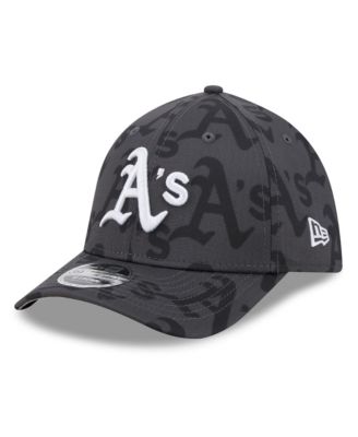 Men's Gray Athletics Halftone 39THIRTY Flex Hat