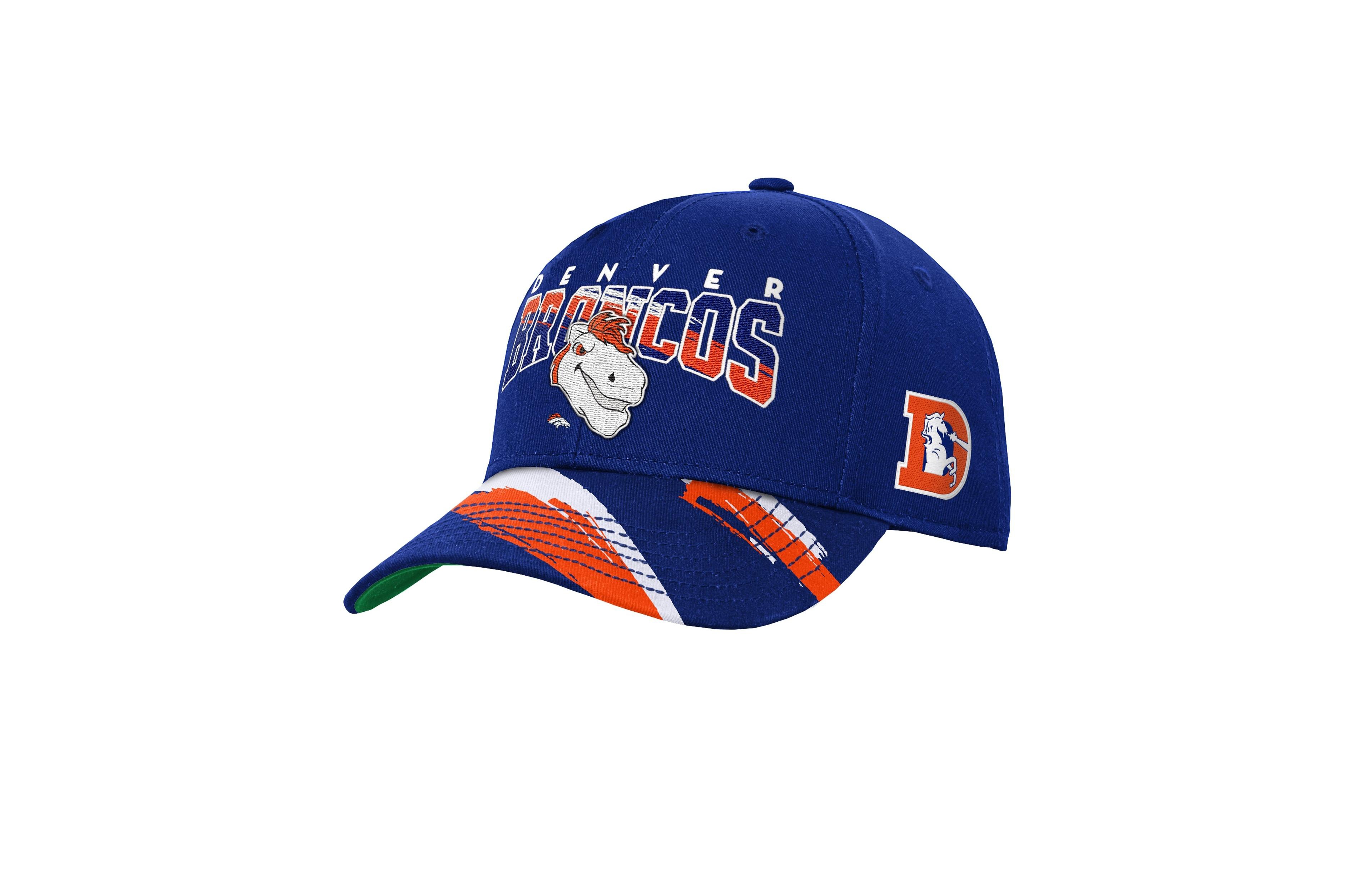 Mitchell & Ness Denver Broncos Big Head Pro Crown Snapback Baseball Cap