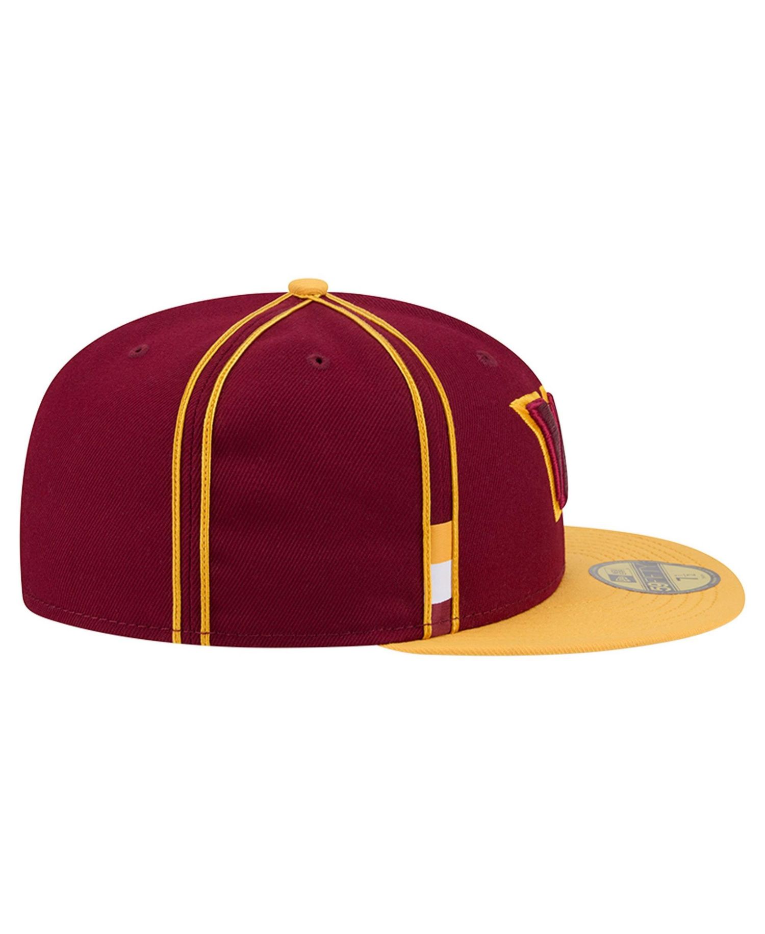 Men's Burgundy Washington Commanders Soutache 59FIFTY Fitted Hat