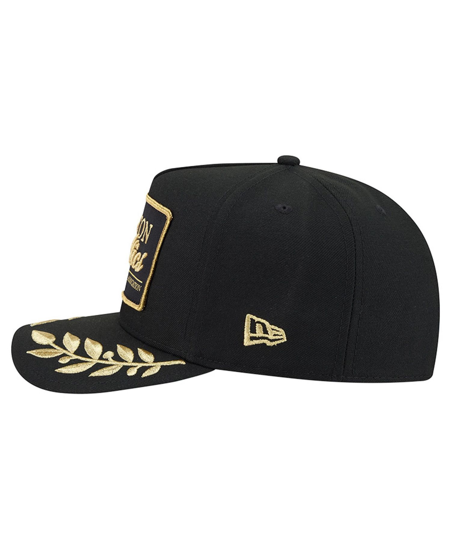 Men's Black Boston Celtics Golden 9FIFTY Snapback Hat