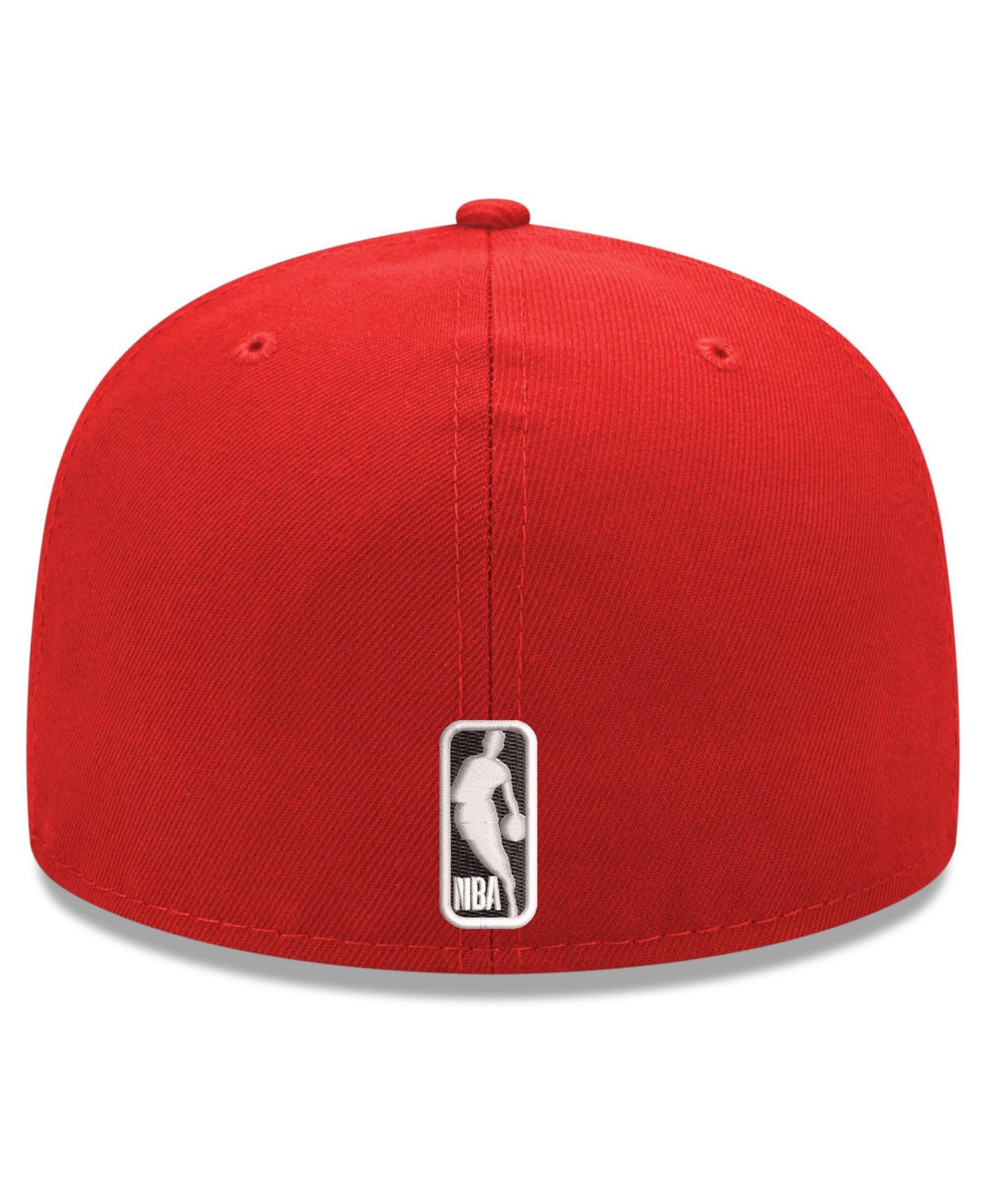 Мужская кепка New Era Red Houston Rockets 59FIFTY Fitted Hat — фото 4