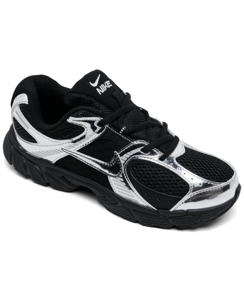 Детские кроссовки Nike Boys' and Girls' V5 RNR Retro Low-Top Mesh, цвет: Чёрный / Серебристый