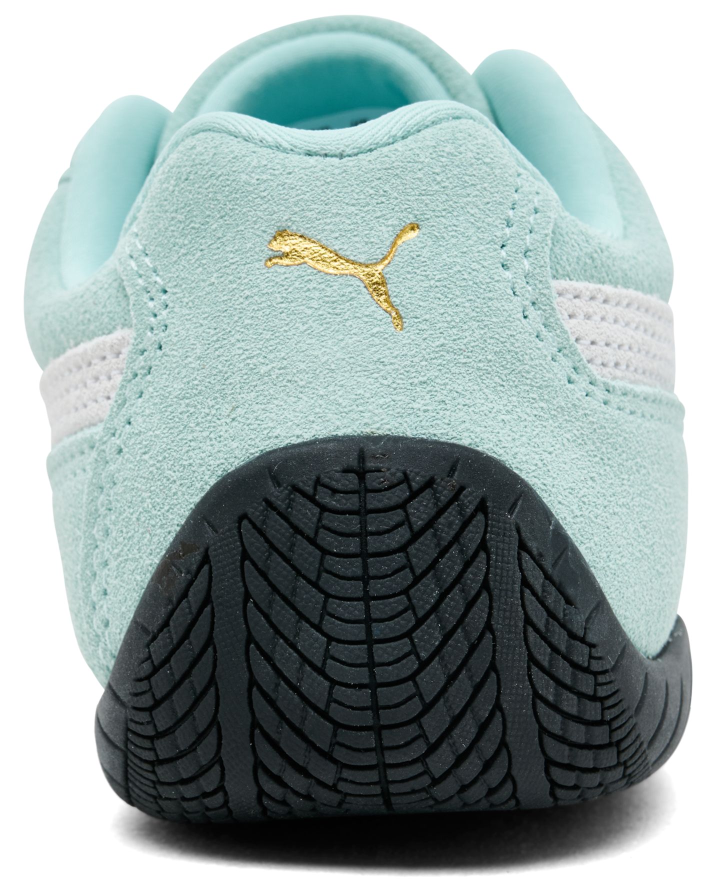Детские кроссовки Puma Speedcat OG Retro Suede and Leather Upper Sneakers, Style #40169908, цвет: Синий — фото 4