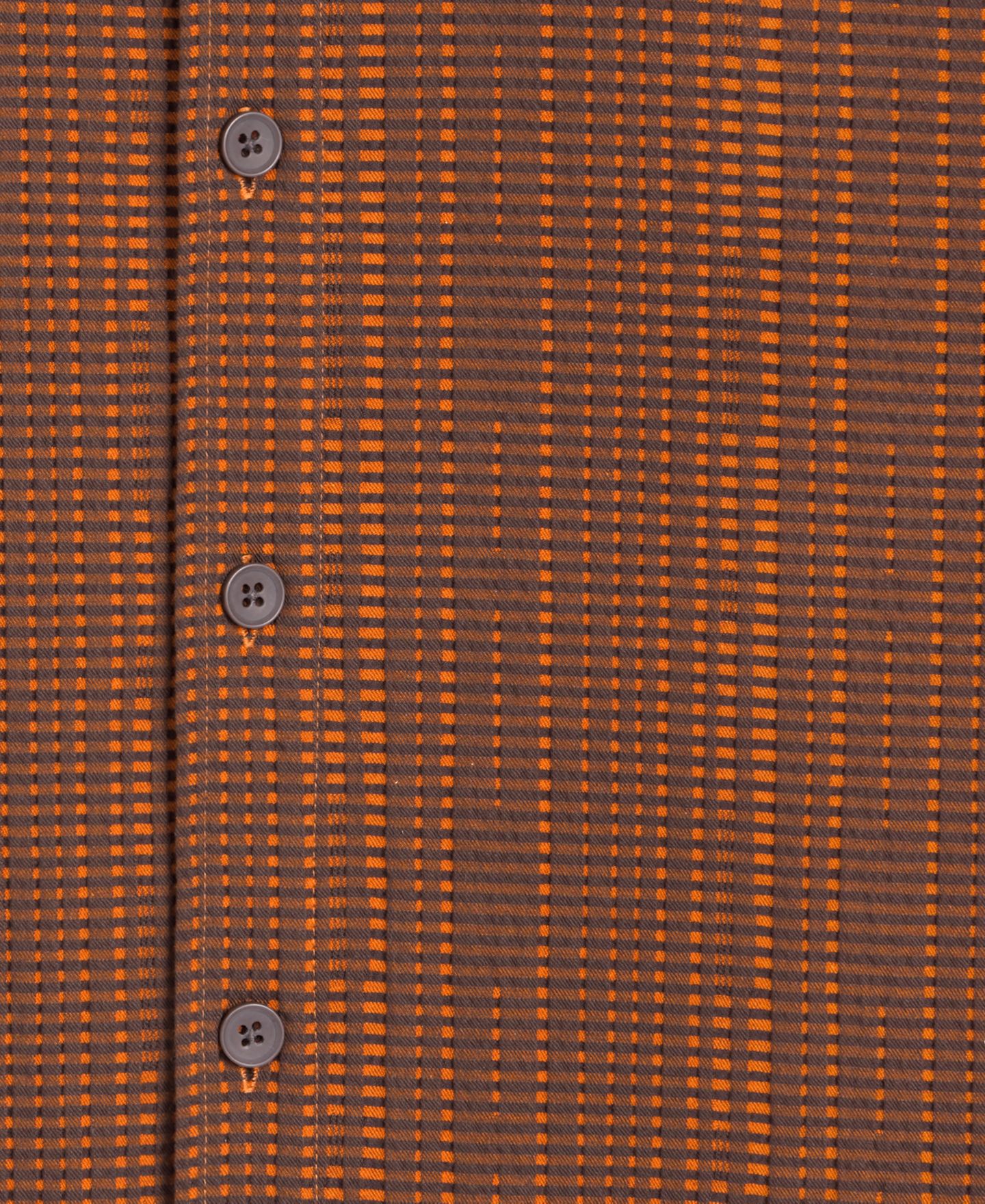 Мужская рубашка Mode of One Textured Check Point Collar Button-Up, цвет: Оранжевый — фото 6
