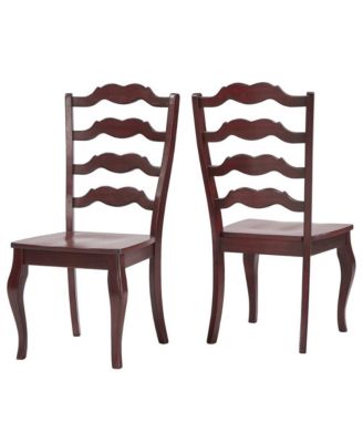 Lea Ladder Back Dining Chair (Set of 2)