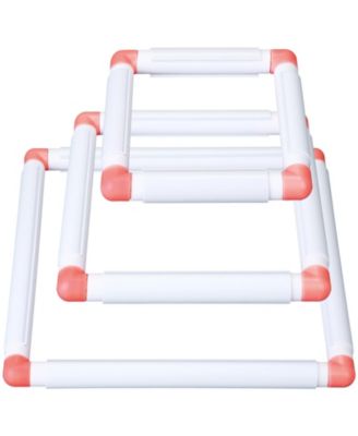 3 Pack Square Embroidery Hoops Frames ABS Craft Cross Stitch Tools