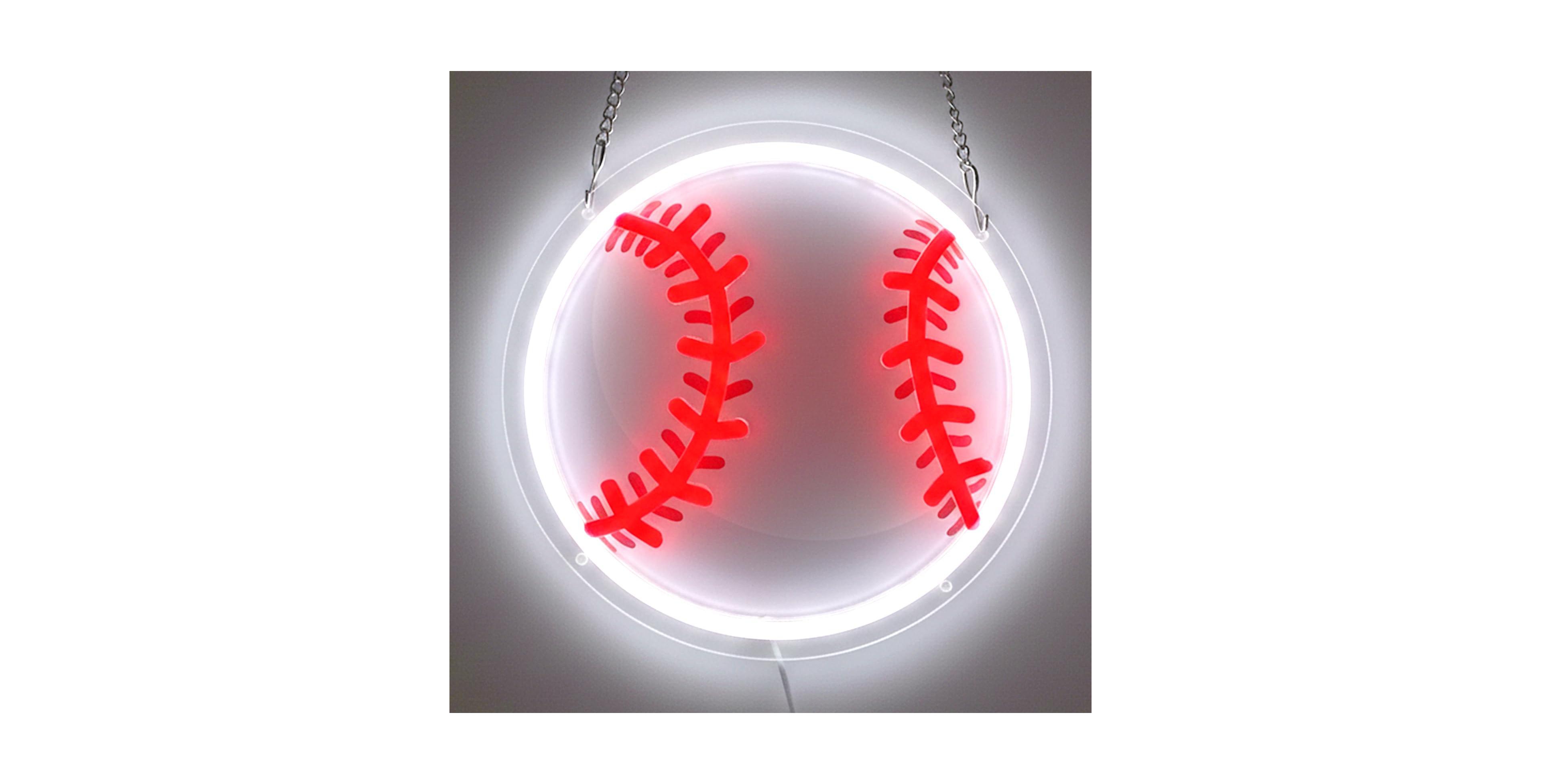 Sportneer Dimmable 4 Ball Sport Led Neon Sign Uv Printed Wall Decor for Bedroom Playroom Man Cave