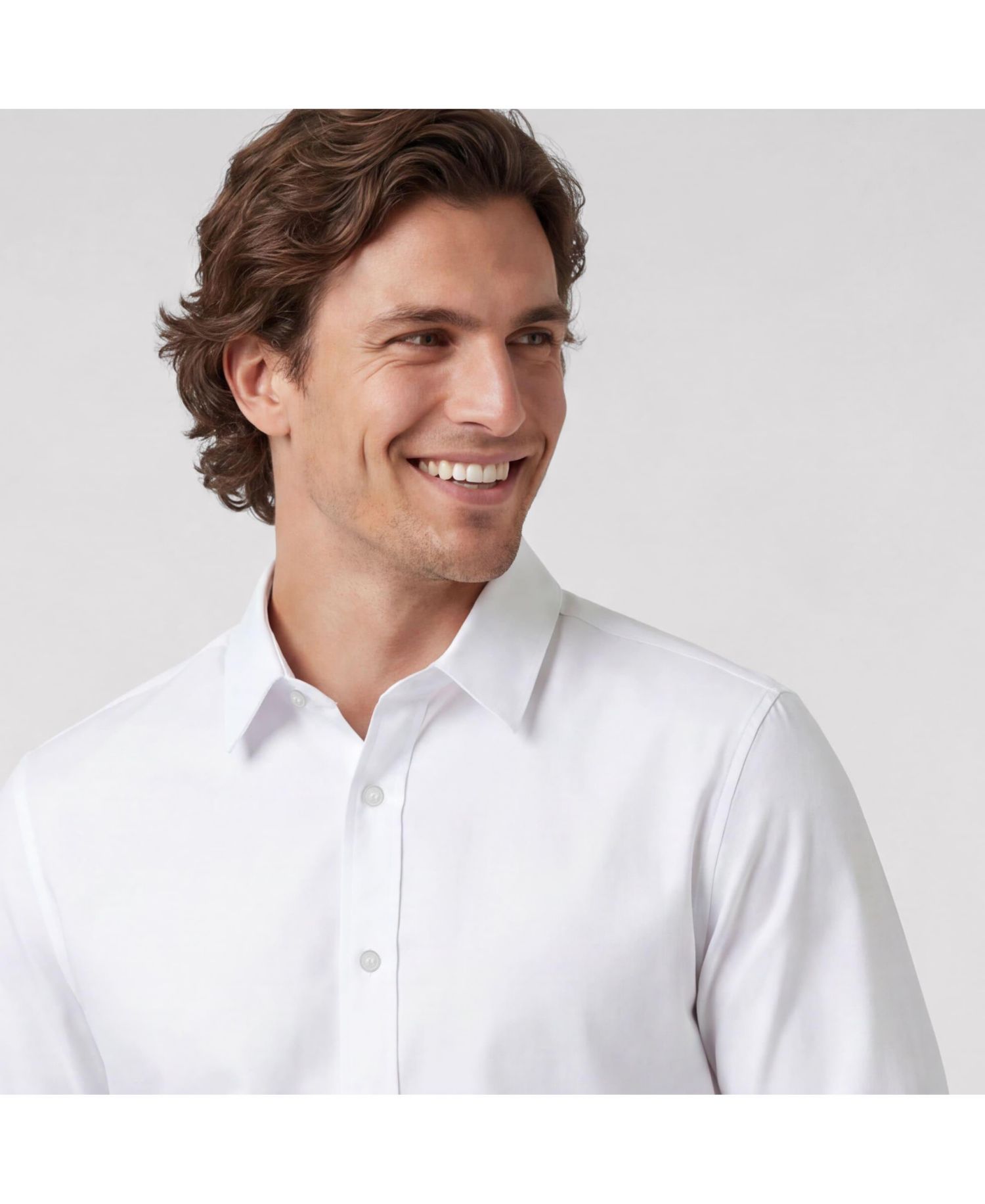 Men's Everywear Button-Down Classic-Fit Dobby Weave Shirt