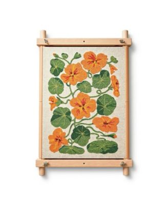 Wood Embroidery Stretcher Bars Cross Stitch Frame Kit Adjustable Tension Tool Free Assembly Portable Needlework Supplies
