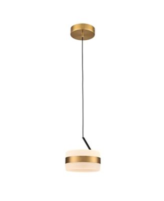 Modern LED Drum Pendant Light Fixture